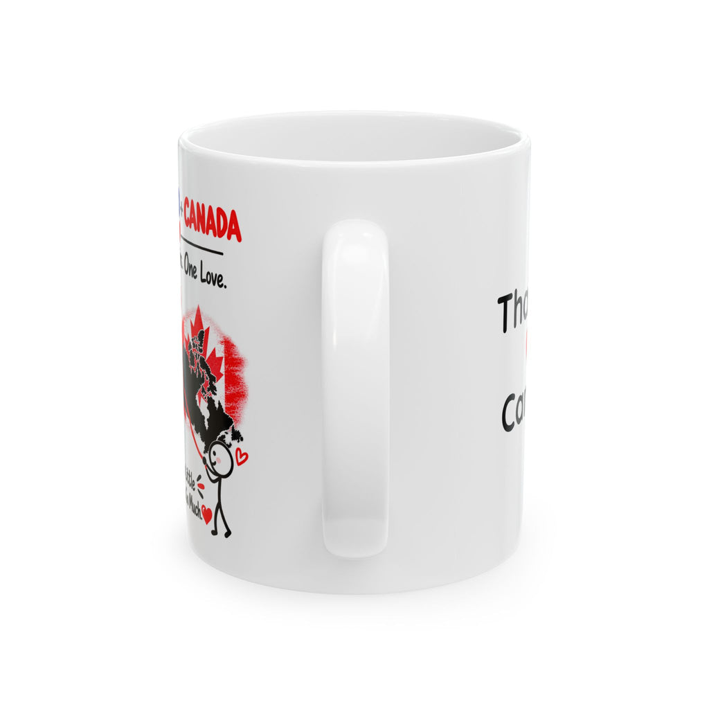 Thailand & Canada Couple Mug