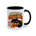 My Plans? Cancelled. Halloween Black Cat Mug