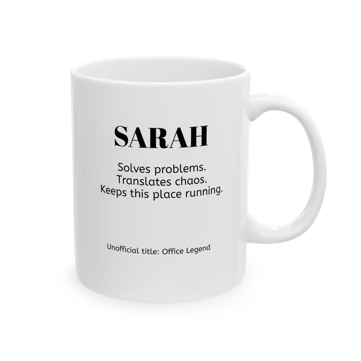 Personalized Coworker Definition Mug