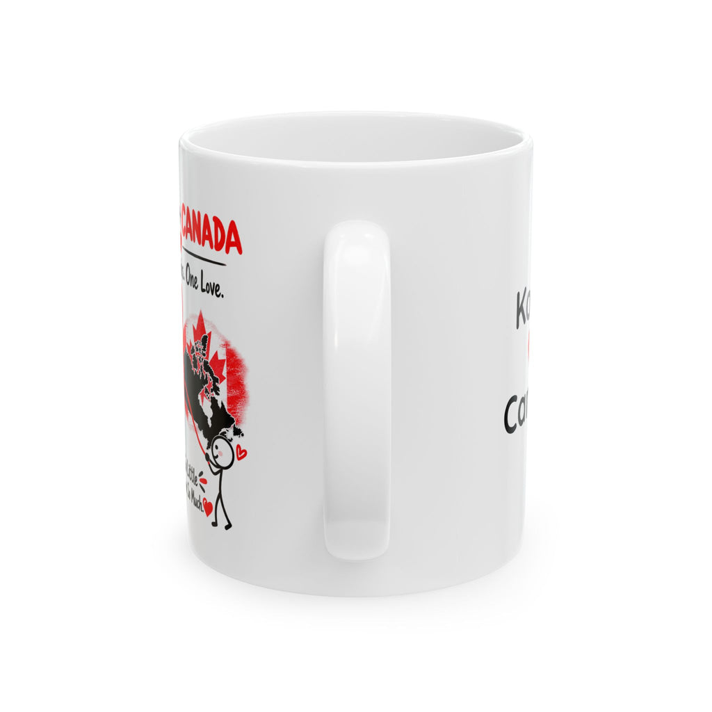 Korea & Canada Couple Mug