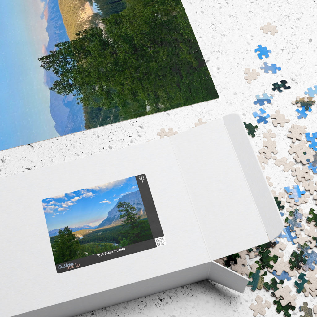 Banff Mountain Valley Jigsaw Puzzle