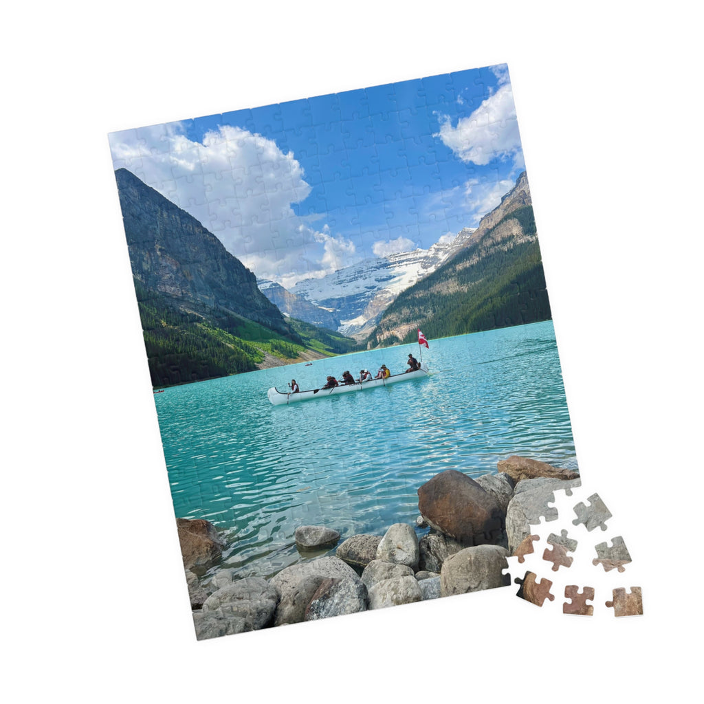 Lake Louise Canoe Jigsaw Puzzle