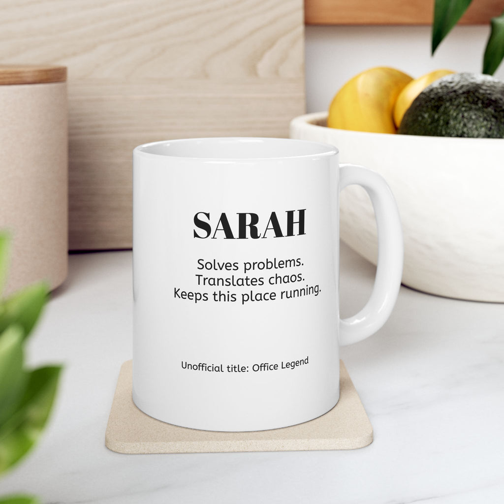 Personalized Coworker Definition Mug