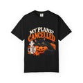 My Plans? Cancelled. Halloween Black Cat T-Shirt