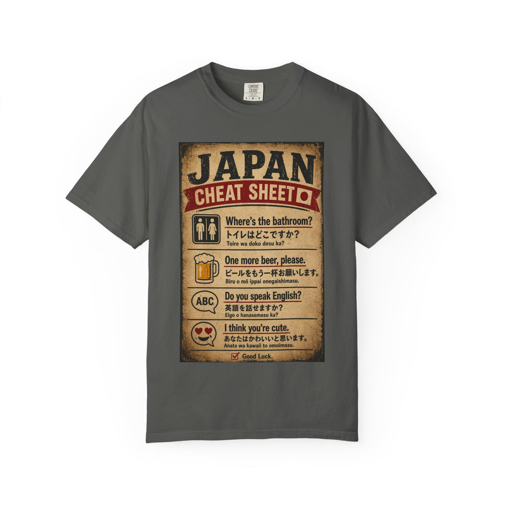 Vintage Japan Cheat Sheet T-Shirt