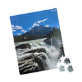 Mountain Waterfall Jigsaw Puzzle