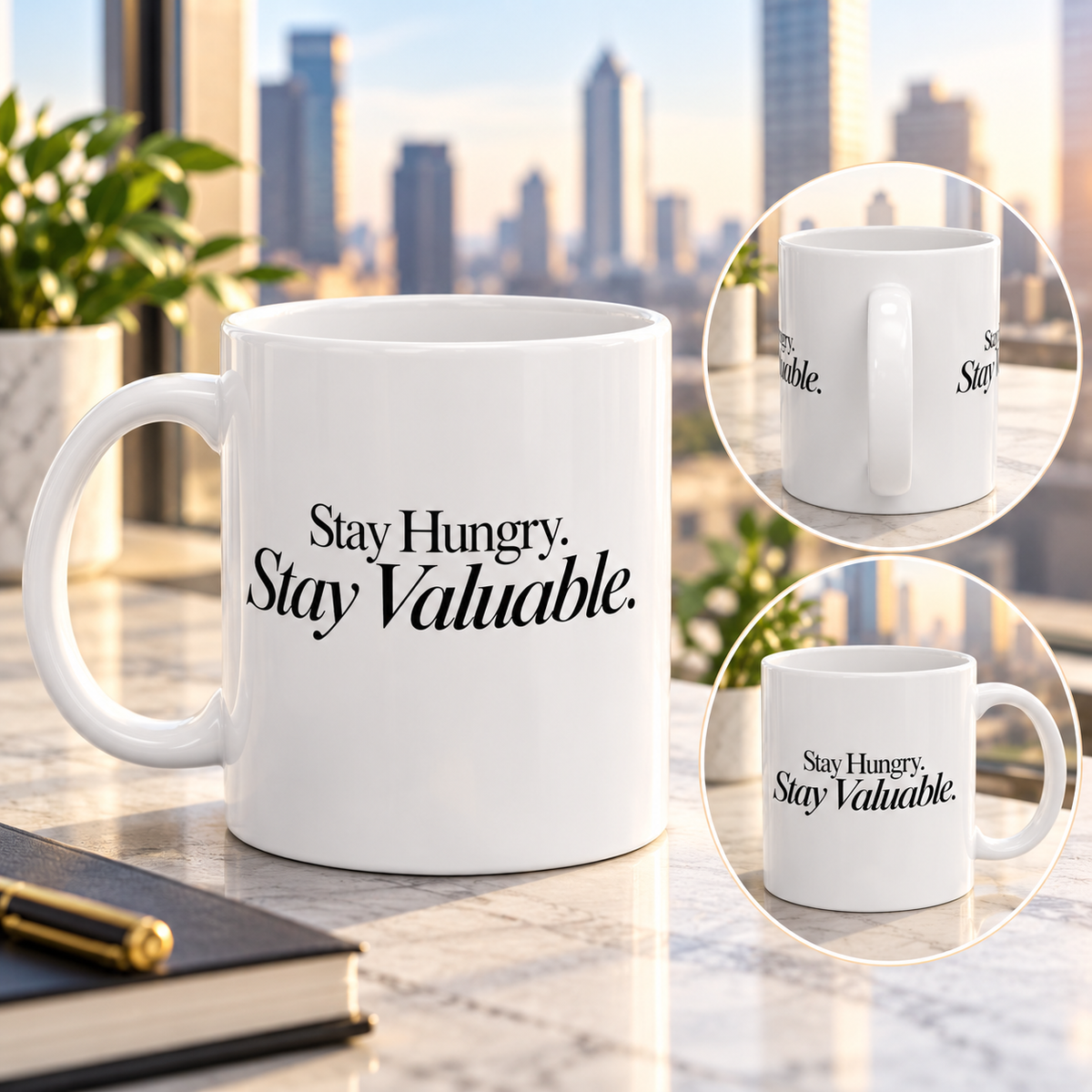 Stay Hungry Stay Valuable Mug