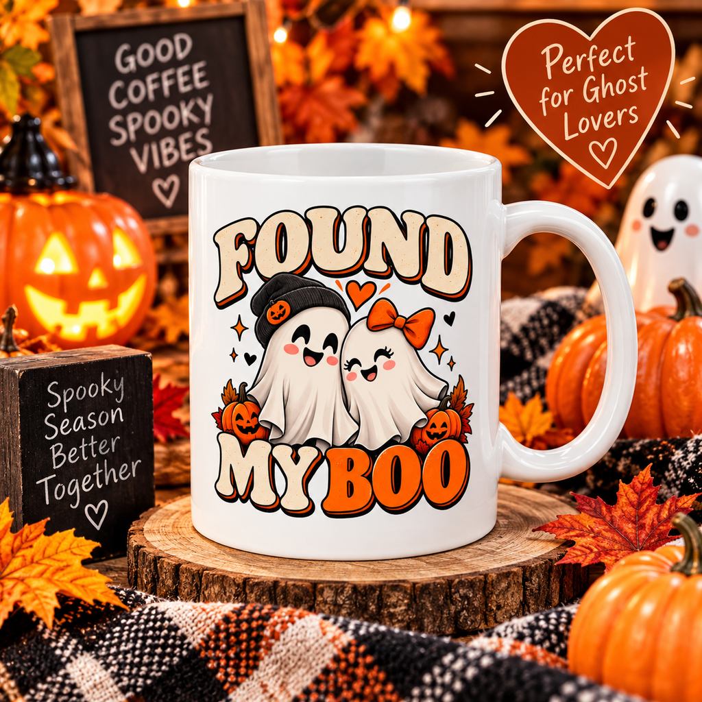 Found My Boo Halloween Mug