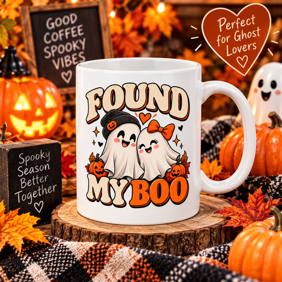 Found My Boo Halloween Mug