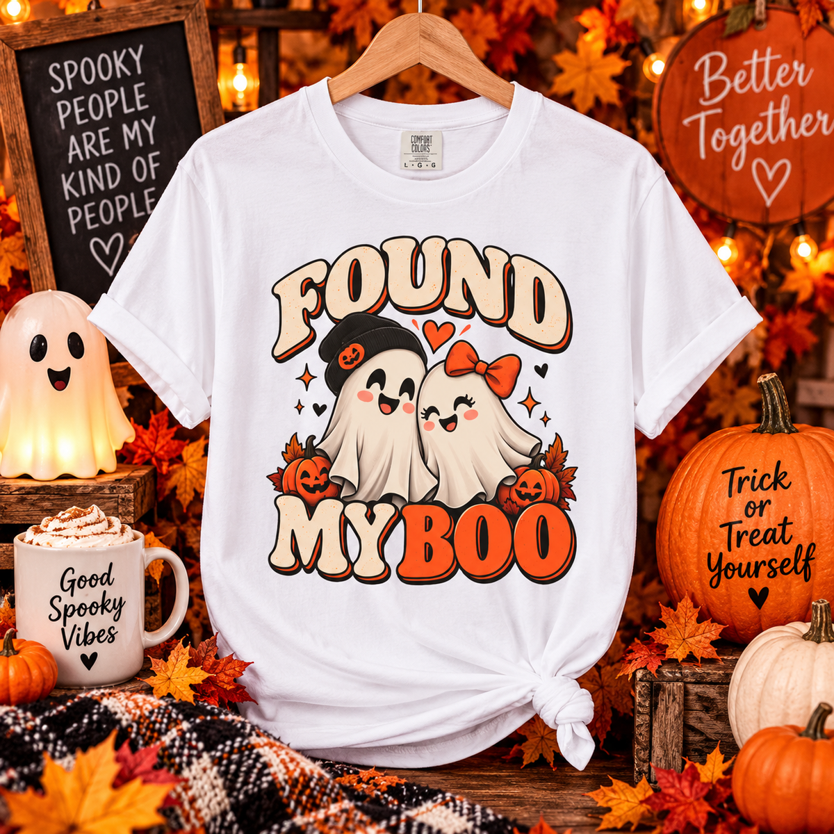 Found My Boo Halloween T-Shirt