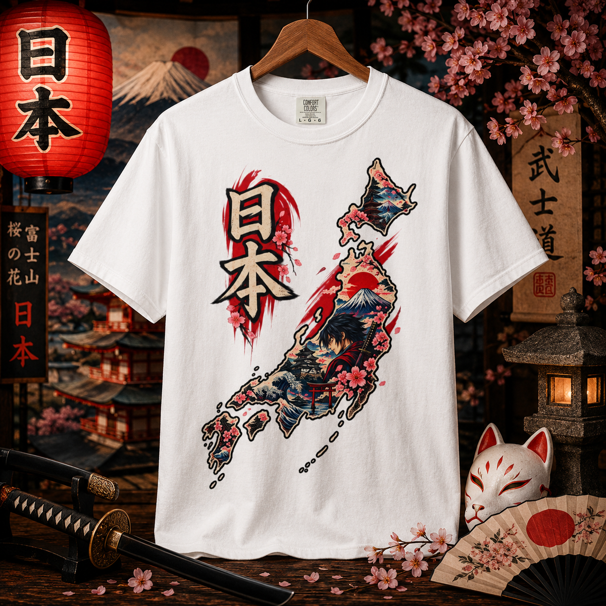 Japanese Samurai T-Shirt