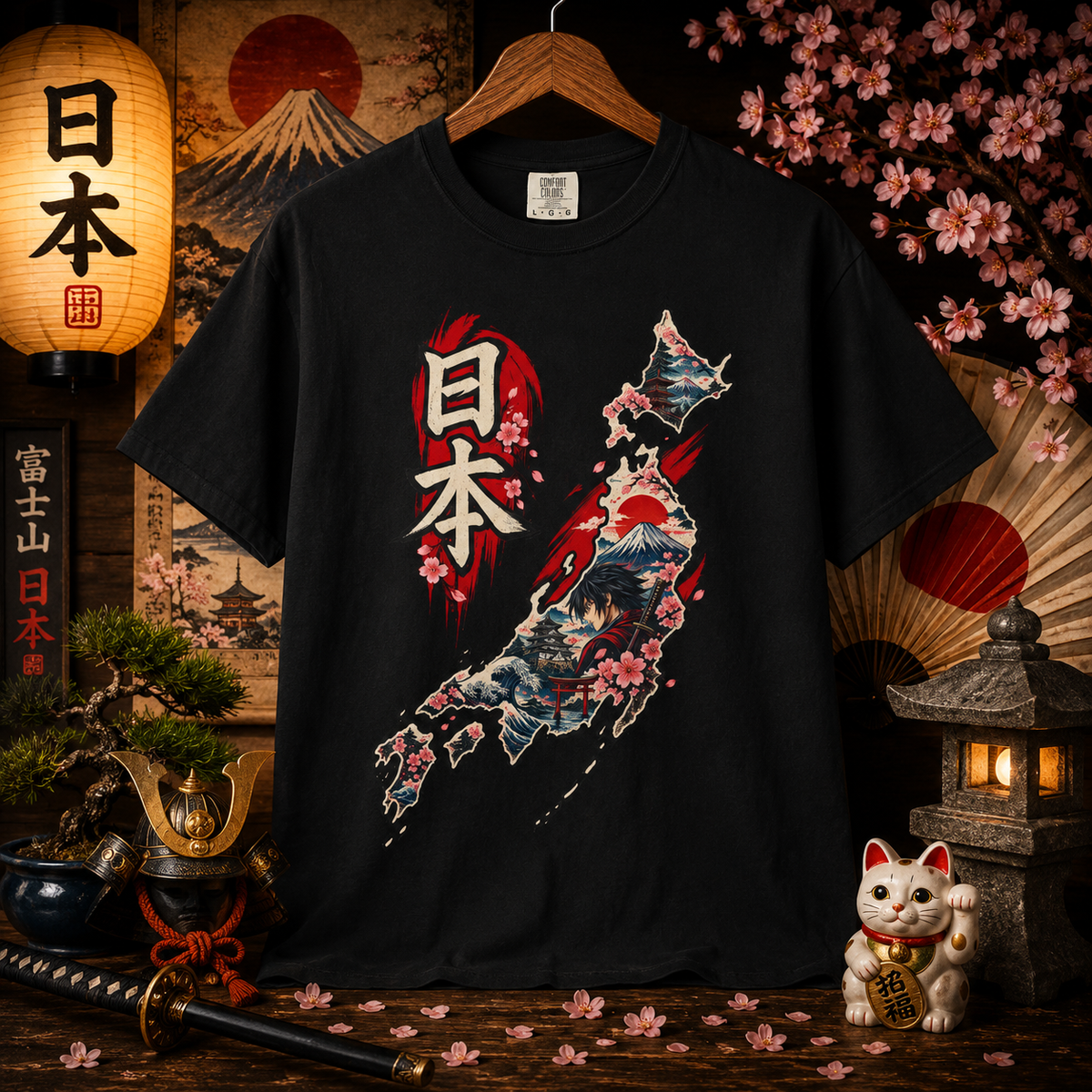 Japanese Samurai T-Shirt