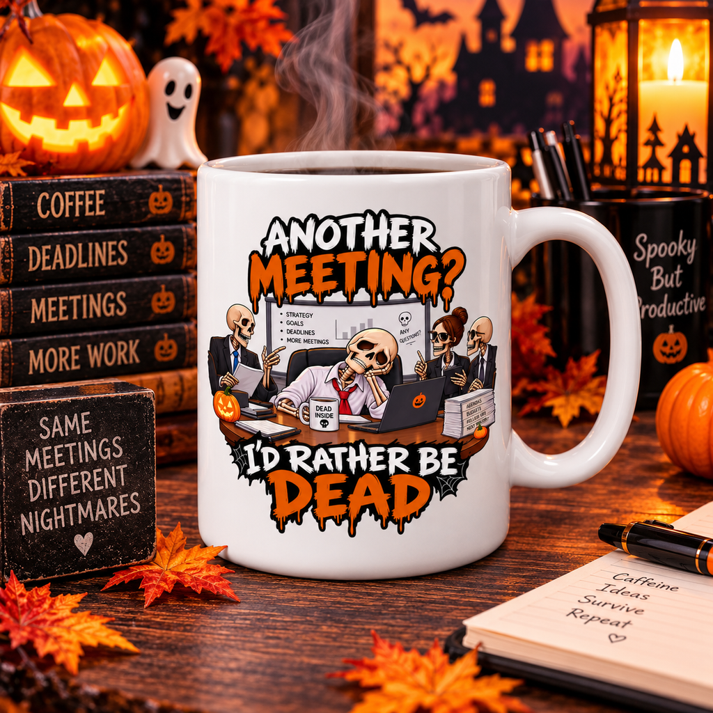 Another Meeting? I’d Rather Be Dead Mug