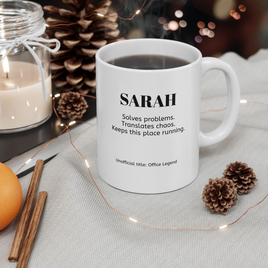 Personalized Coworker Definition Mug