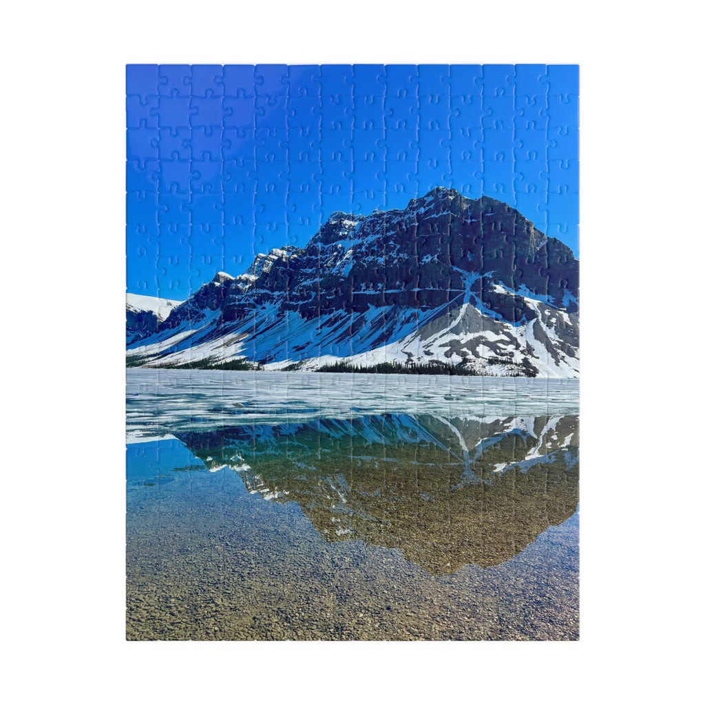 Bow Lake Reflection Jigsaw Puzzle
