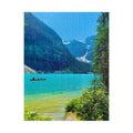 Moraine Lake Canoe Jigsaw Puzzle