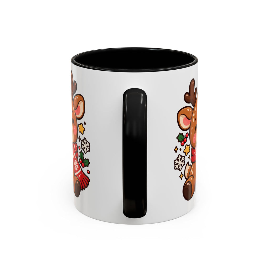 Cozy Christmas Reindeer Mug | Cute Holiday Coffee Cup | 11 oz & 15 oz