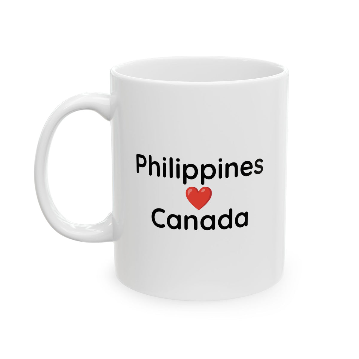 Philippines & Canada Couple Mug