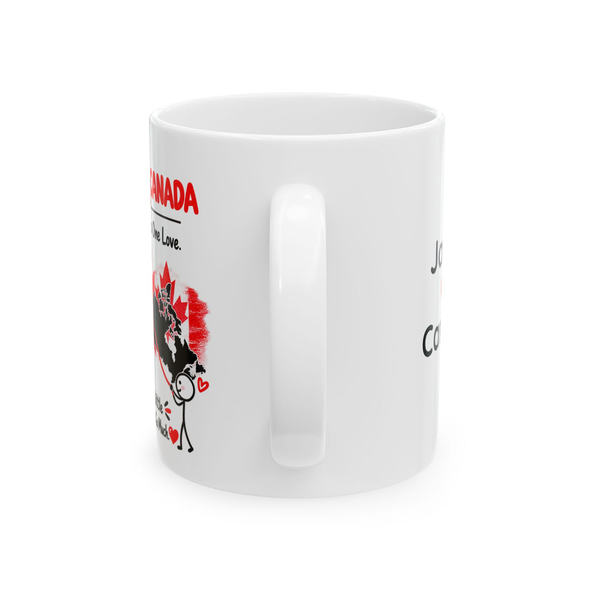 Japan & Canada Couple Mug