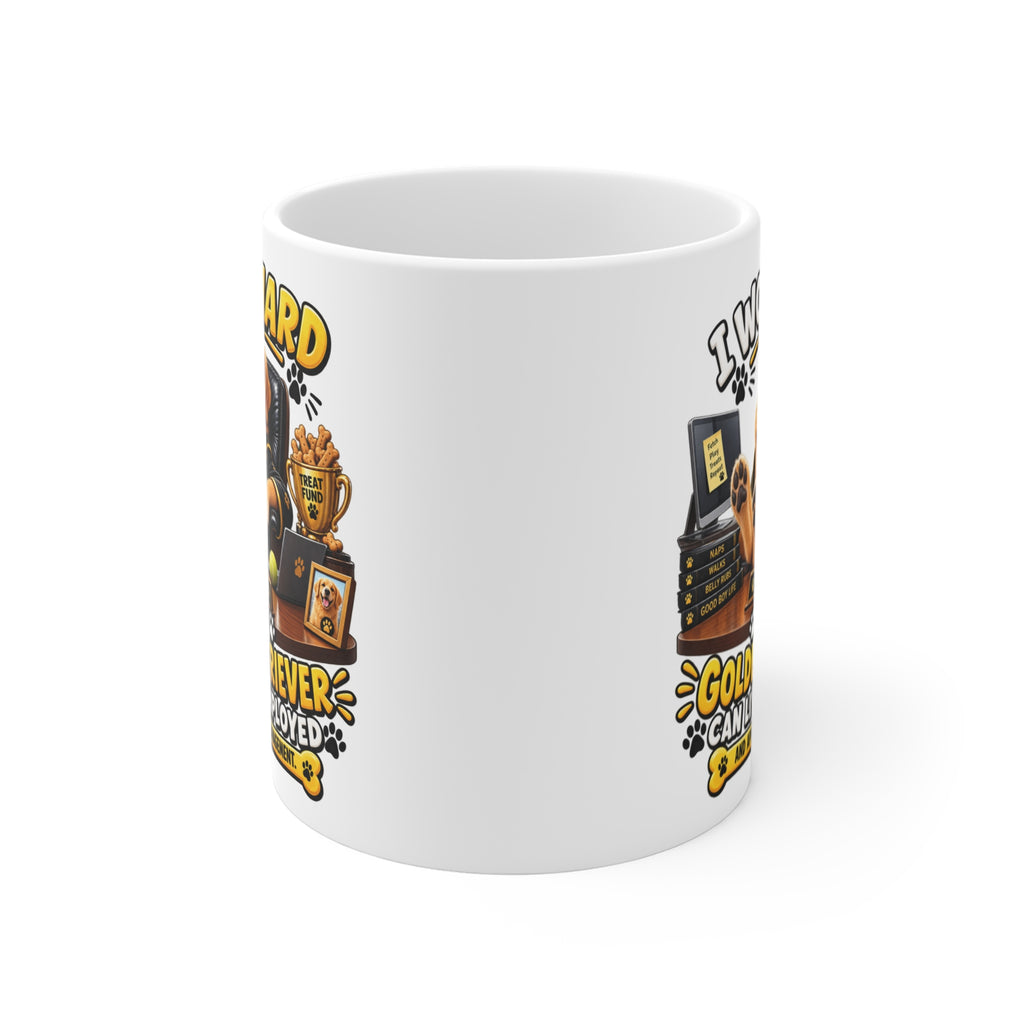 Funny Golden Retriever Mug — Dog Boss