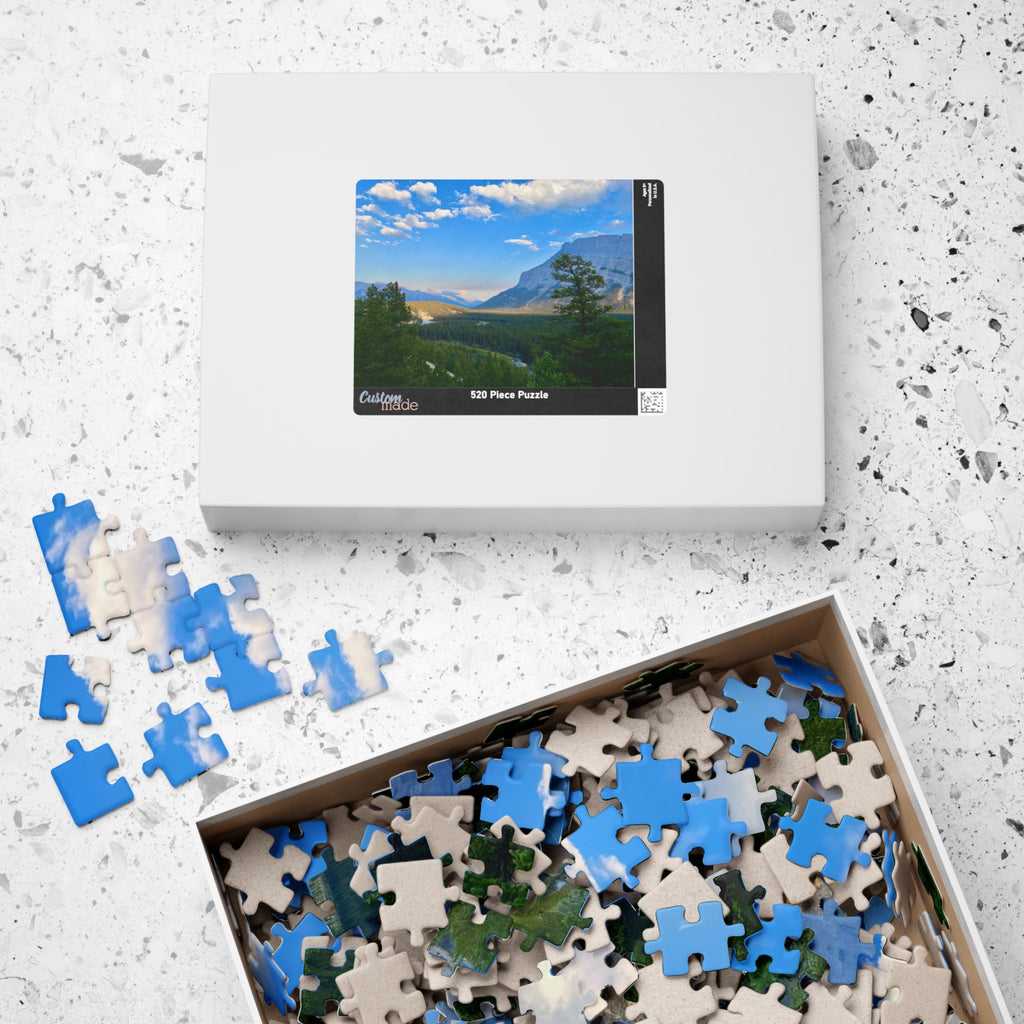 Banff Mountain Valley Jigsaw Puzzle