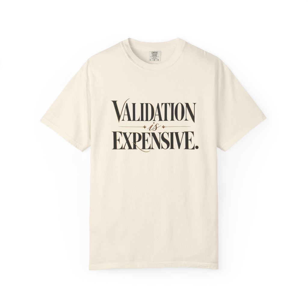 Validation Is Expensive T-Shirt