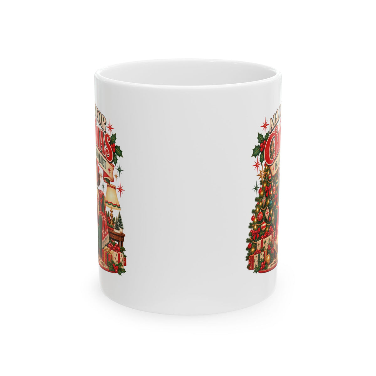 A Little Peace & Quiet Christmas Mug