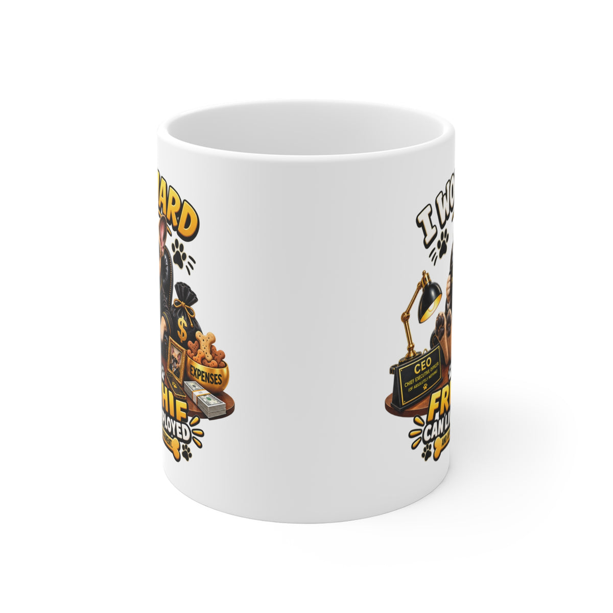Funny French Bulldog Mug — Dog Boss
