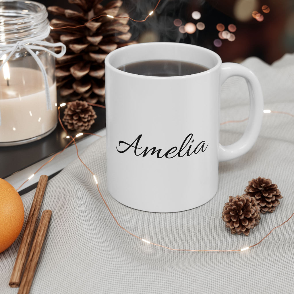 Personalized Handwritten Name Mug